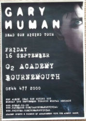 Gary Numan 2011 Venue Poster Bournemouth